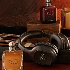 Emporio Armani Stronger With You Black Wireless Headphones
